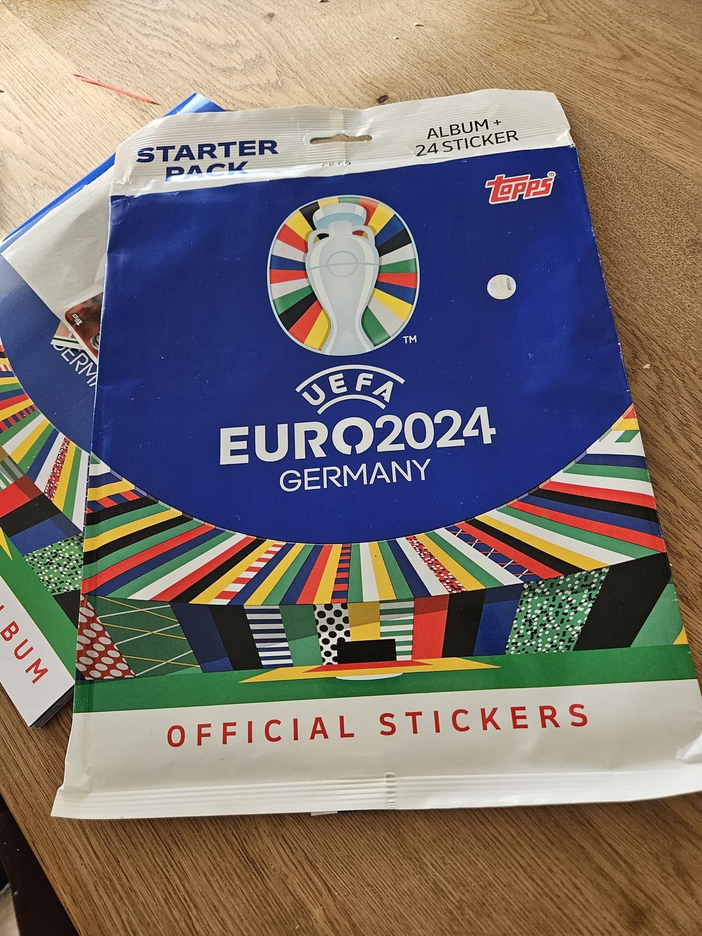 Topps Euro 2024 Album früher Panini